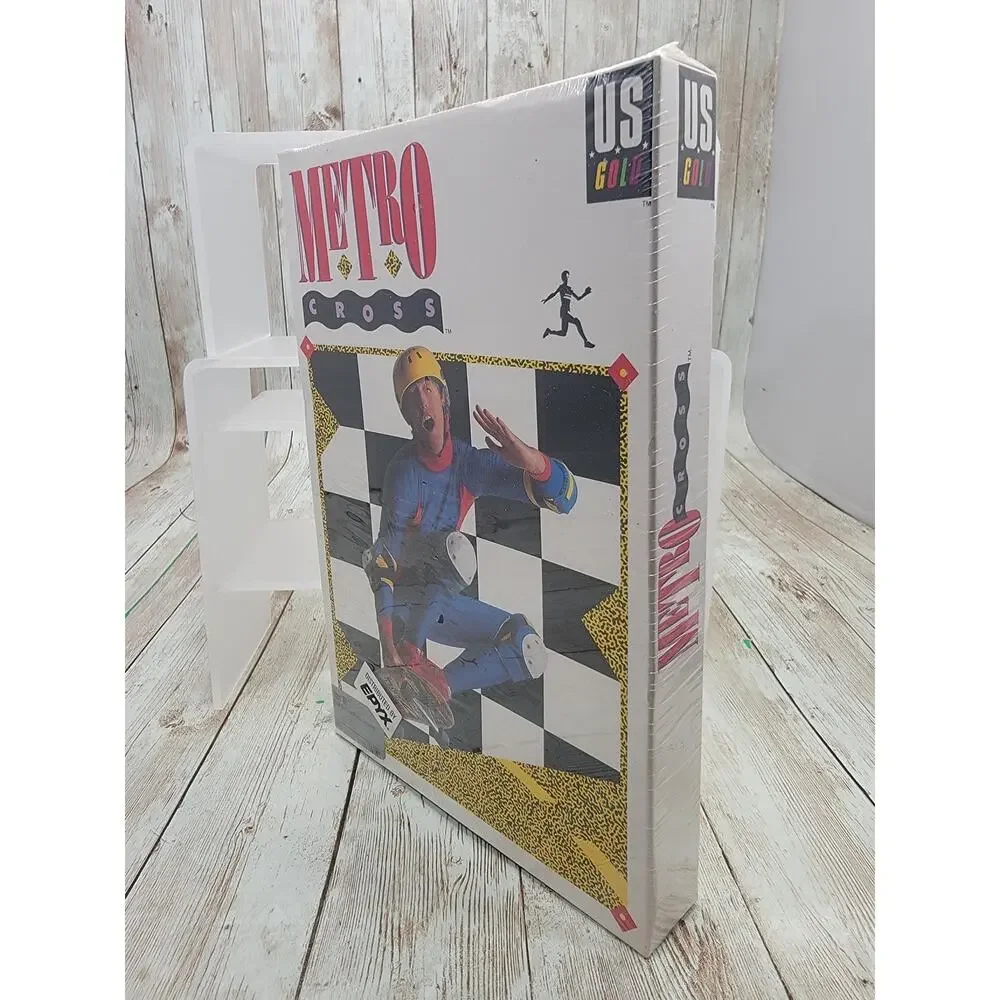 Metro Cross Atari 1040/520 ST Disk By U.S. Gold New Sealed